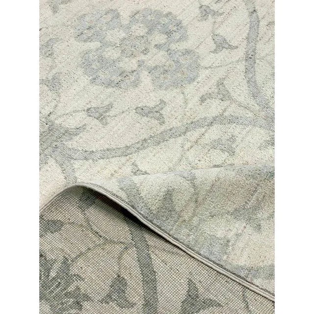 Traditional Handwoven Oushak Style Area Rug 8’10” X 12’2″ For Sale - Image 3 of 12