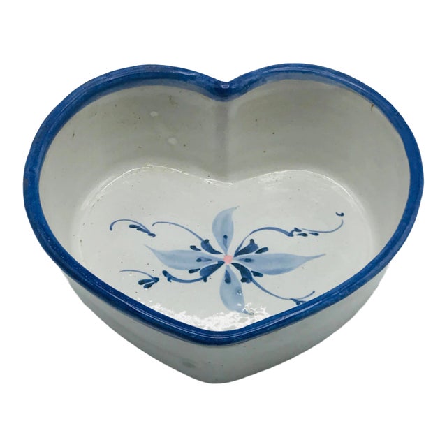 Heart Shaped Hand Thrown Bowl For Sale