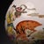 Pair of Vintage Famille Rose Porcelain Vases With Figural & Deer Motifs For Sale - Image 10 of 10