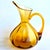 Glass Vintage Hand-Blown Rainbow Glass Pitcher For Sale - Image 7 of 10