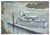 Boat at Moss Landing, Monterey Bay California Seascape For Sale - Image 4 of 4
