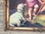 Large Vintage European Religious Oil Painting – Saint John the Baptist, Lamb & Cherubs in Ornate Gilt Frame For Sale - Image 4 of 17