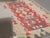 Textile 1970s Vintage Handmade Wool Cotton Red Area Rug For Sale - Image 7 of 11