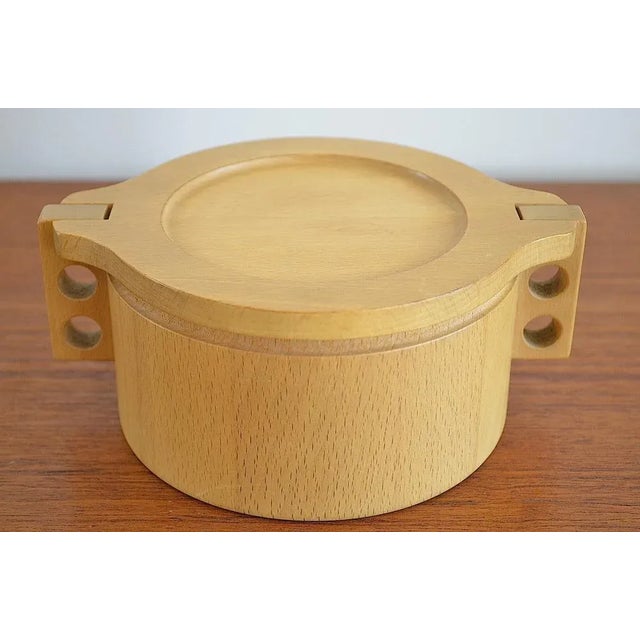 Dansk Butter Can by Birgit Krogh for Woodline, 1970s For Sale - Image 6 of 11