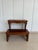 1980s Solid Wood Step Stool W/ Brass Handles-Georgian Style Bed/Library Step Stool-Cherry/Mahogany Finish-Display Shelves-Tiered Plant Stand For Sale In West Palm - Image 6 of 12