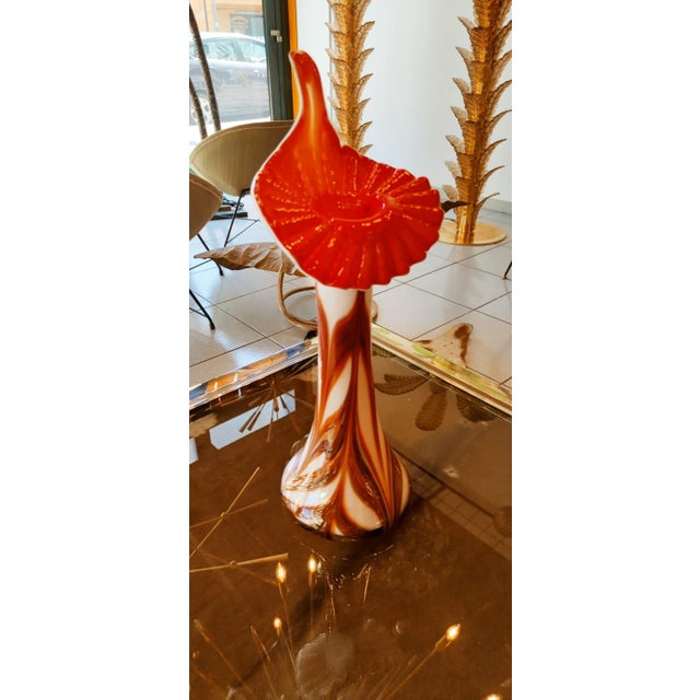 Vintage Vase in Murano Multilor For Sale - Image 4 of 18