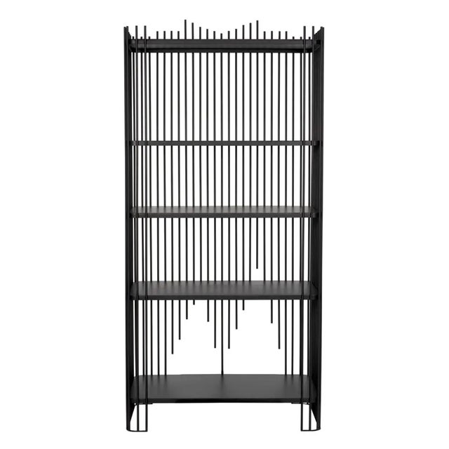 This pared down design is the essence of simplicity and complexity. Handcrafted of minimally finished industrial steel to...