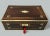 An Exceptionally Fine Quality English Well Figured Solid grained Mahogany Officers Campaign Style Traveling Writing Slope...