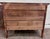 Antique Victorian Quarter Sawn Tiger Oak Serpentine Dresser With Mirror For Sale - Image 10 of 11