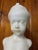 Antique Carved Marble Bust of a Young Girl For Sale - Image 11 of 12
