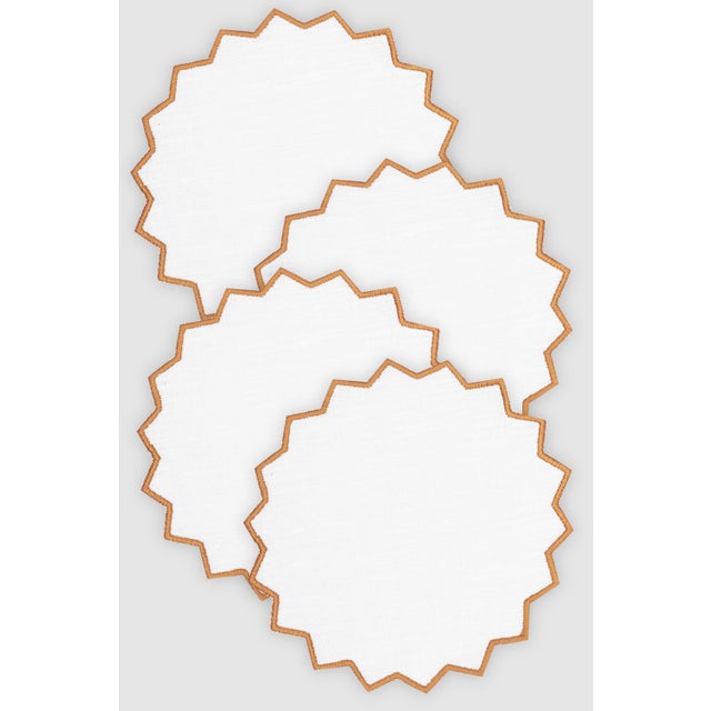 Coasters in 100% highest linen quality. Made in Spain by our craftspeople since 1880. Labeled by Maker,Labeled with...