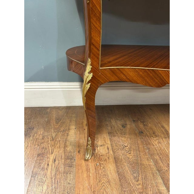 French Console Table in Kingwood For Sale - Image 15 of 18