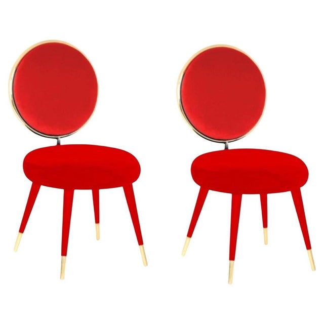 Set of Graceful Dining Chairs by Royal Stranger For Sale - Image 15 of 15