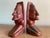 Mid-Century Modern Mayan-Inspired Solid Cast Copper Bookends - a Pair For Sale - Image 10 of 10