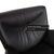 Animal Skin Echnaton Armchair in Black Leather from Leolux For Sale - Image 7 of 14