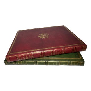 Late 20th Century Elephant Folio Investiture Boxes - A Pair For Sale