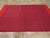 Mid 20th Century Galerie Shabab Collection Mid-20th Century Handmade Turkish Flatweave Accent Rug in Red For Sale - Image 5 of 9