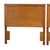 Great pair of vintage twin headboards with woven rattan panels framed in decorative bamboo style wood trim. Each headboard...