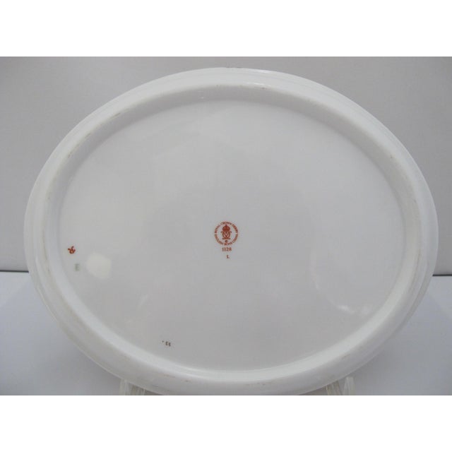 Royal Crown Derby 1128 Old Imari Bone China Full Miniature Tea Set & Oval Tray For Sale - Image 14 of 18