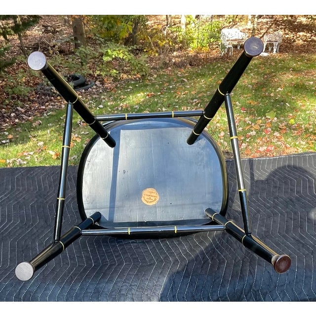 Black Mid 20th Century Cohasset Colonials Birdcage Windsor Chair For Sale - Image 8 of 12