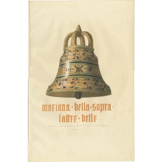 Delange, A Campana Bell, 1869, Paper For Sale