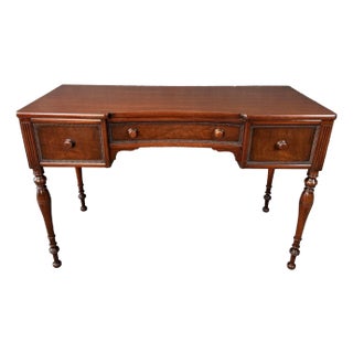 Vintage 1960s Mahogany Desk/Vanity For Sale