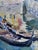 Georgij Moroz, Two Gondolas, Venice, Oil on Canvas, 1999 For Sale - Image 6 of 8