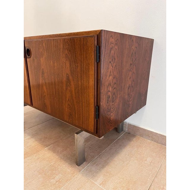 1960s Mid-Century Modern Danish Rosewood Sideboard, 1960s For Sale - Image 5 of 9