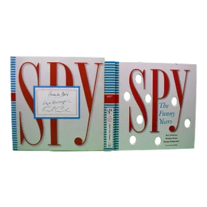 "Spy: The Funny Years" Book 2006 Andersen, Kurt, Carter, Graydon, Kalogerakis, George (Signed)