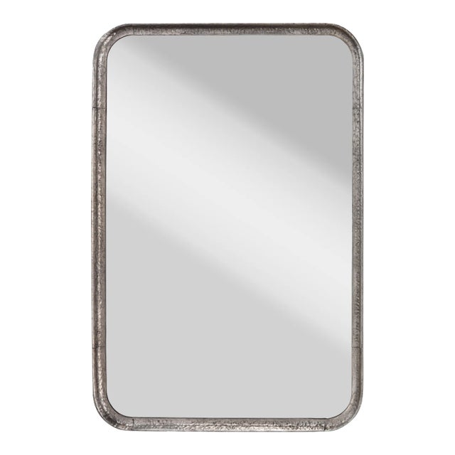 Jamie Young Principle Vanity Mirror in Silver For Sale