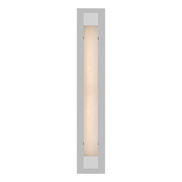 Covet 26" Bracketed Bath Light in Polished Nickel with Alabaster Designer: Kelly Wearstler Finish: Polished Nickel Height:...
