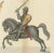 Mid 19th Century rint of Armed Horsemen Bearing a Heraldic Banner, 1842, Paper For Sale - Image 5 of 7