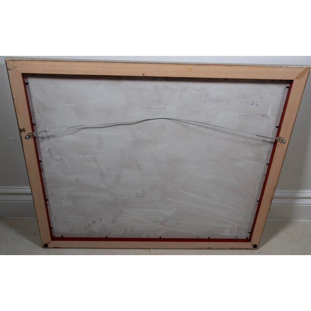 Dmitriy Proshkin (B 1973) - Oil on Canvas - France For Sale In West Palm - Image 6 of 6