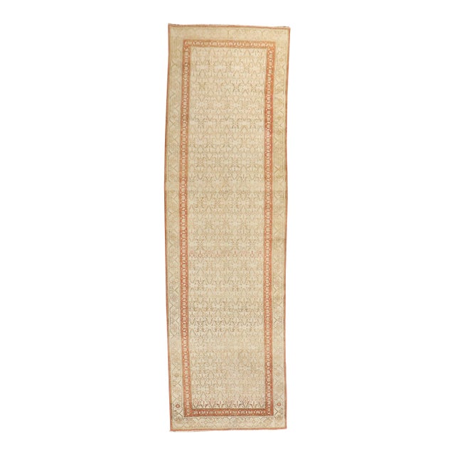 Mid 20th Century Persian Serab Runner - 3' x 10'1" For Sale