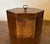 Antique Early 19th Century English George III Hexagonal Mahogany Tea Caddy of Elegant Proportion With Paterae Fan Inlay For Sale - Image 9 of 18