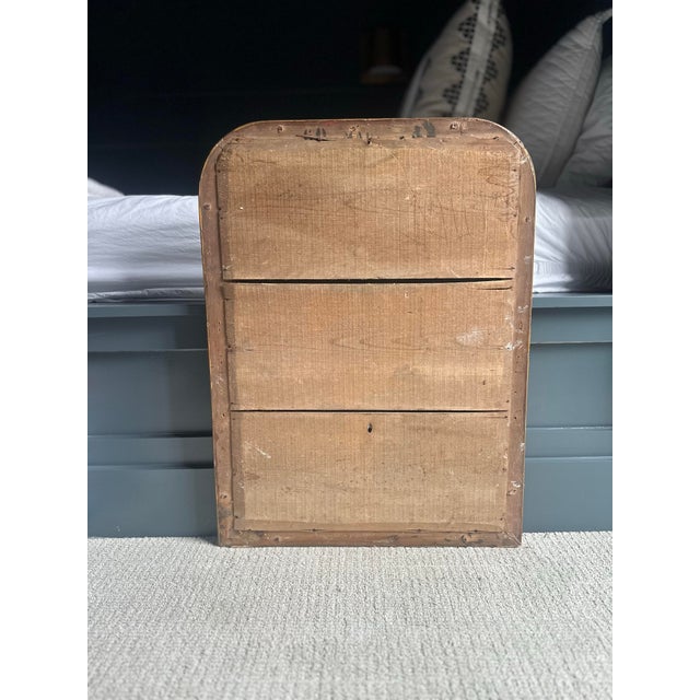 Traditional Antique Louis Philippe Silver Mirror For Sale - Image 3 of 5