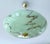 Large Art Deco Pendant Light in Green Marble Glass, 1930s For Sale - Image 14 of 18