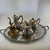 Late 19th Century Napoleon III Sterling 3 Pc Tea & Coffee Set w/ Tray For Sale - Image 13 of 18