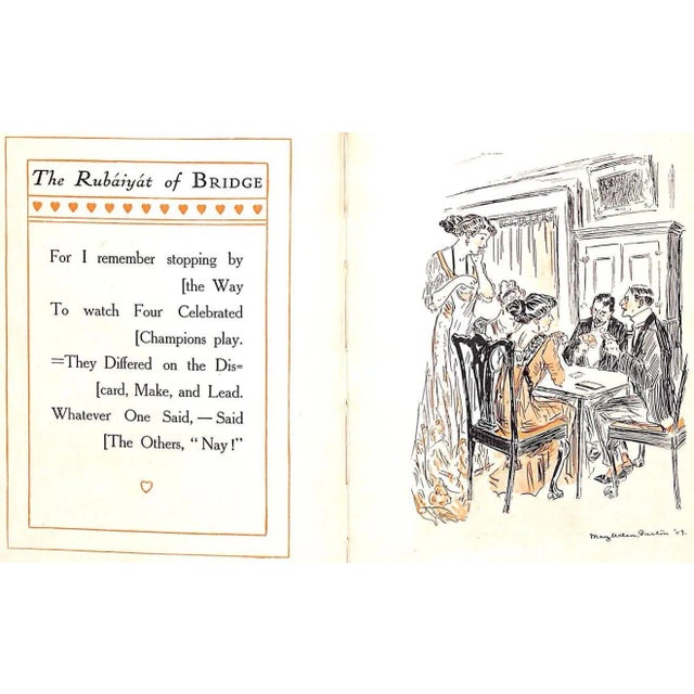 White "The Rubaiyat of Bridge" 1909 Wells, Carolyn For Sale - Image 8 of 10