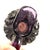 Early 20th Century Amethyst Glass Moon and Star Cruet With Stopper For Sale - Image 10 of 12