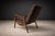 Brazilian Modern Pair of Armchairs in Brazilian Hardwood & Fabric, Gelli, Brazil, 1960s - Lot 508 For Sale - Image 4 of 16