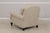 Textile Ethan Allen Upholstered Club Chair & Ottoman For Sale - Image 7 of 18