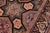 1990s Elegant Mughal Inspire Pak-Persian Black/Multi Wool Rug - 9'2'' X 12'4'' For Sale - Image 5 of 9