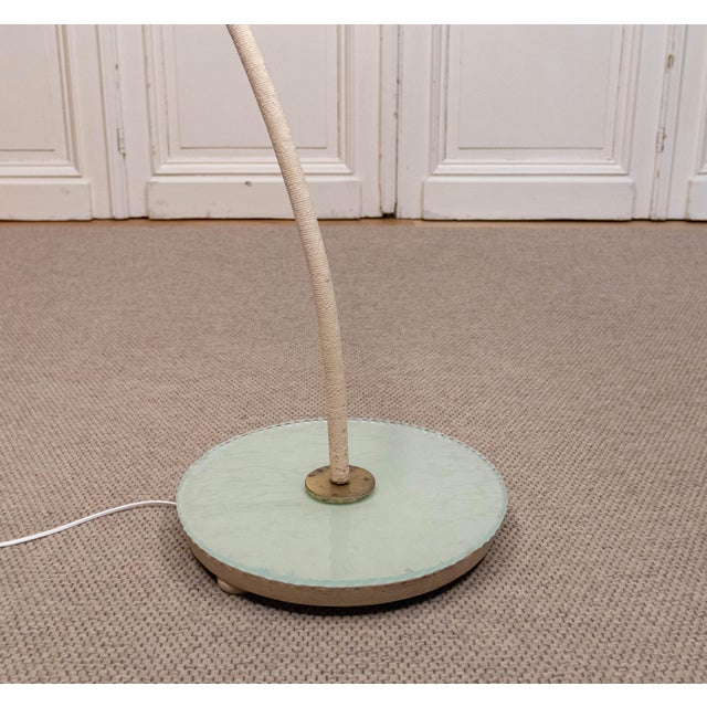 Arc Floor Lamp attributed to Iwo, Sweden, 1930s For Sale - Image 13 of 14
