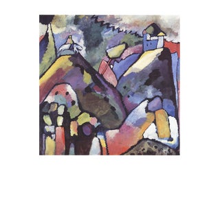 1988 Wassily Kandinsky 'Improvisation 9' Expressionism Multicolor Germany Offset Lithograph For Sale