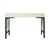Wood Swirl Writing Desk - Celery Green For Sale - Image 7 of 9