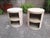 1980s Incubo Tondo Bedside Tables in White Plastic by Rodolfo Bonetto for Artemide, 1980s, Set of 2 For Sale - Image 5 of 5