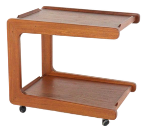 Vintage Danish Teak Trolley