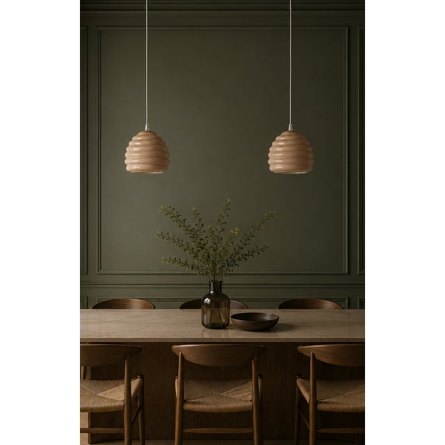 Glass Dune S Murano Hanging Lamp with Cased Glass, 2010s For Sale - Image 7 of 18
