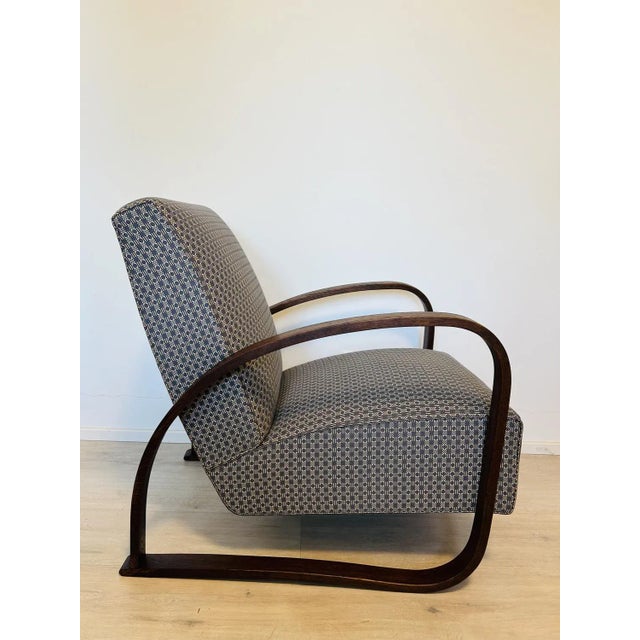 Vintage H-70 Chair by Jindrich Halabala, 1970s For Sale - Image 4 of 12